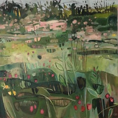 Tackley Revisited II, quadro originale, contemporaneo, astratto, paesaggio