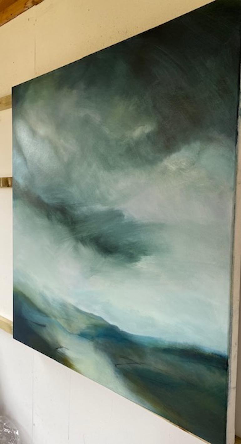 The Farthest Shore, Skye, Inner Hebrides, Originalgemälde, Landschaft, Himmelslandschaft (Impressionismus), Painting, von Elaine Fox