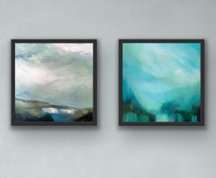 Valley of Dreams & Fleeting Light, diptyque, peinture originale