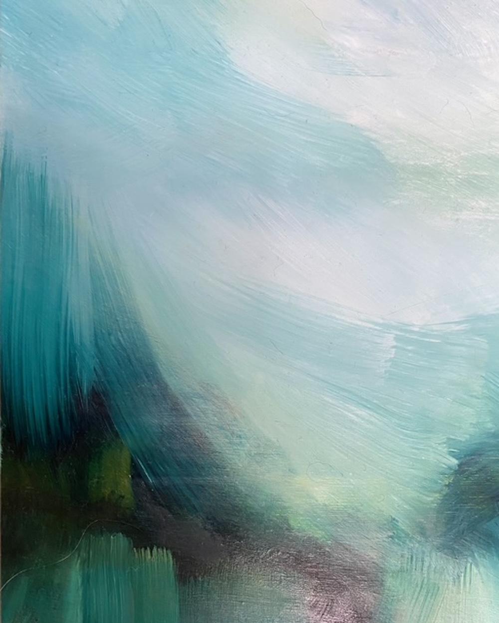 Tal der Träume (Abstrakt), Painting, von Elaine Fox