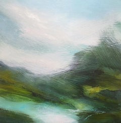 Whispering Light, original painting, contemporary