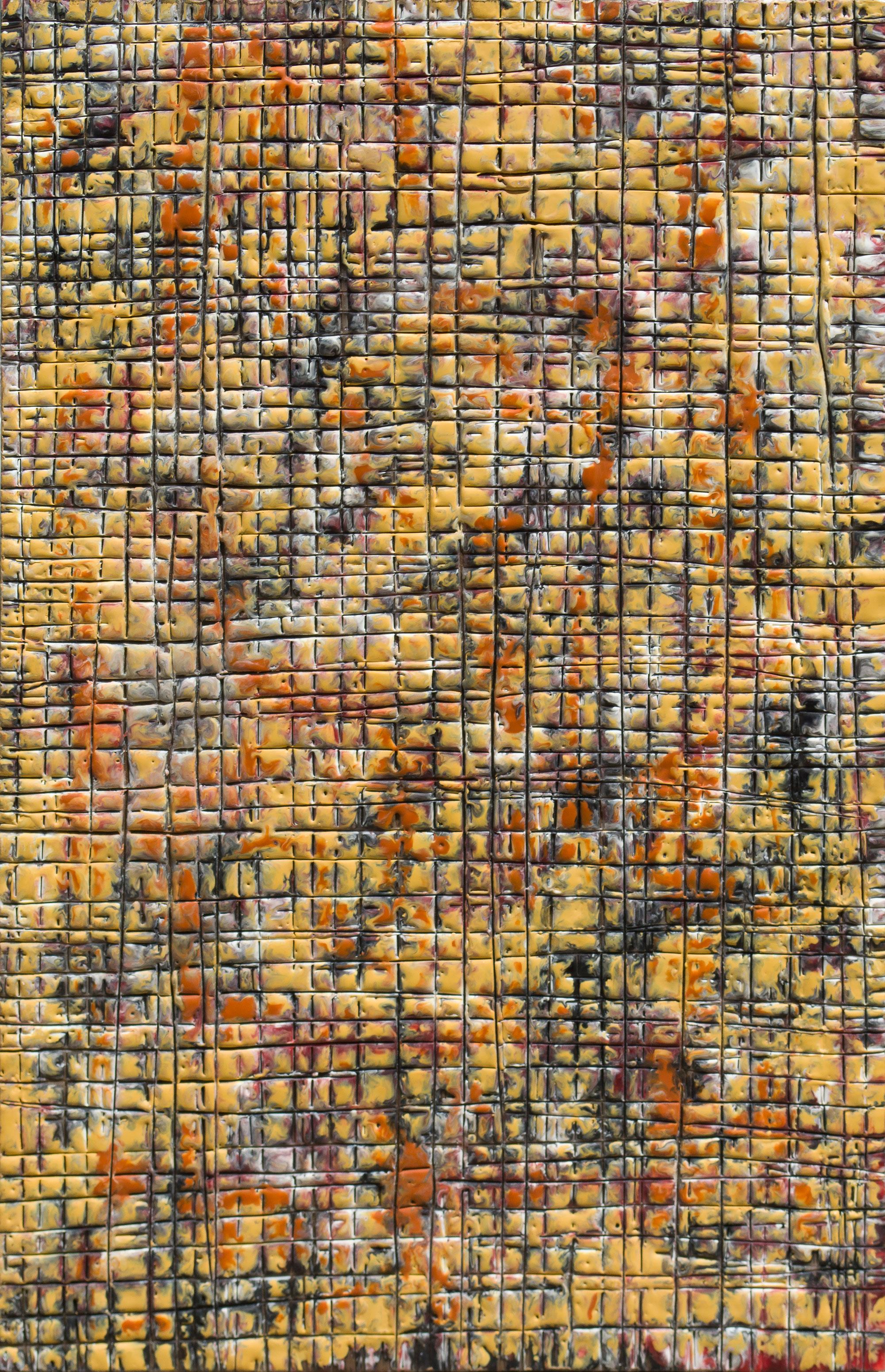 Elaine Holien Abstract Painting - Indian Corn