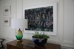Abstract Oil on Paper, "Stony Point I"
