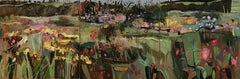 Tackley Triptychon von Elaine Kazimierczuk, zeitgenössische Kunst, Originalgemälde