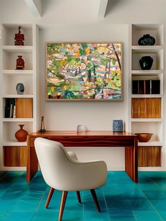 Hasenholz im Spätherbst, Originalgemälde, Landschaft, Natur