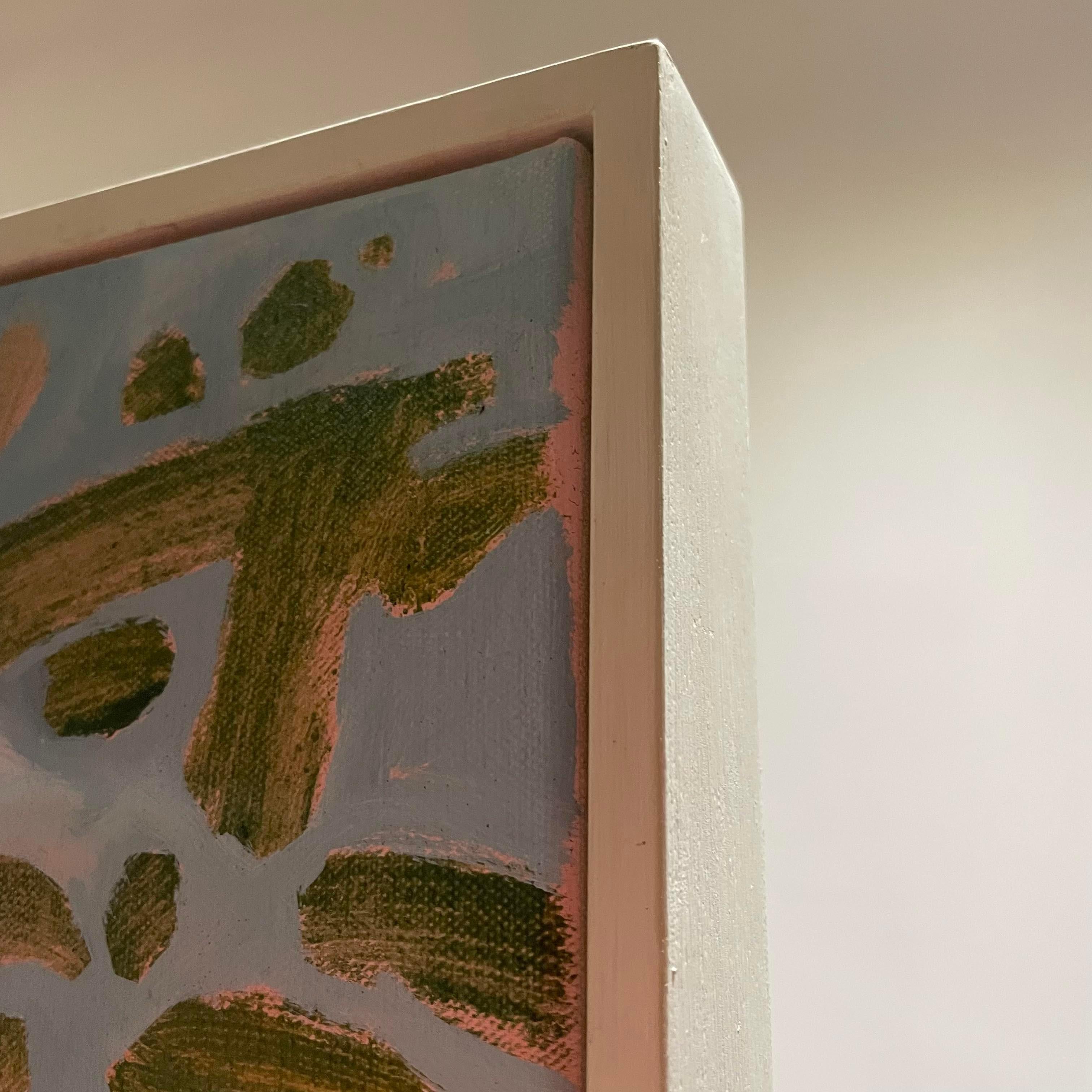 Gänseblümchen, Gänseblümchen, Gänseblümchen, Originalgemälde, Landschaft, zeitgenössisch (Zeitgenössisch), Painting, von Elaine Kazimierczuk