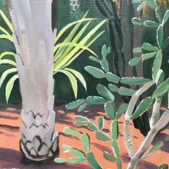 Elaine Kazimierczuk, variétés de variétés de Cacti et palmier, Jardins de Marjorelle, Maroc