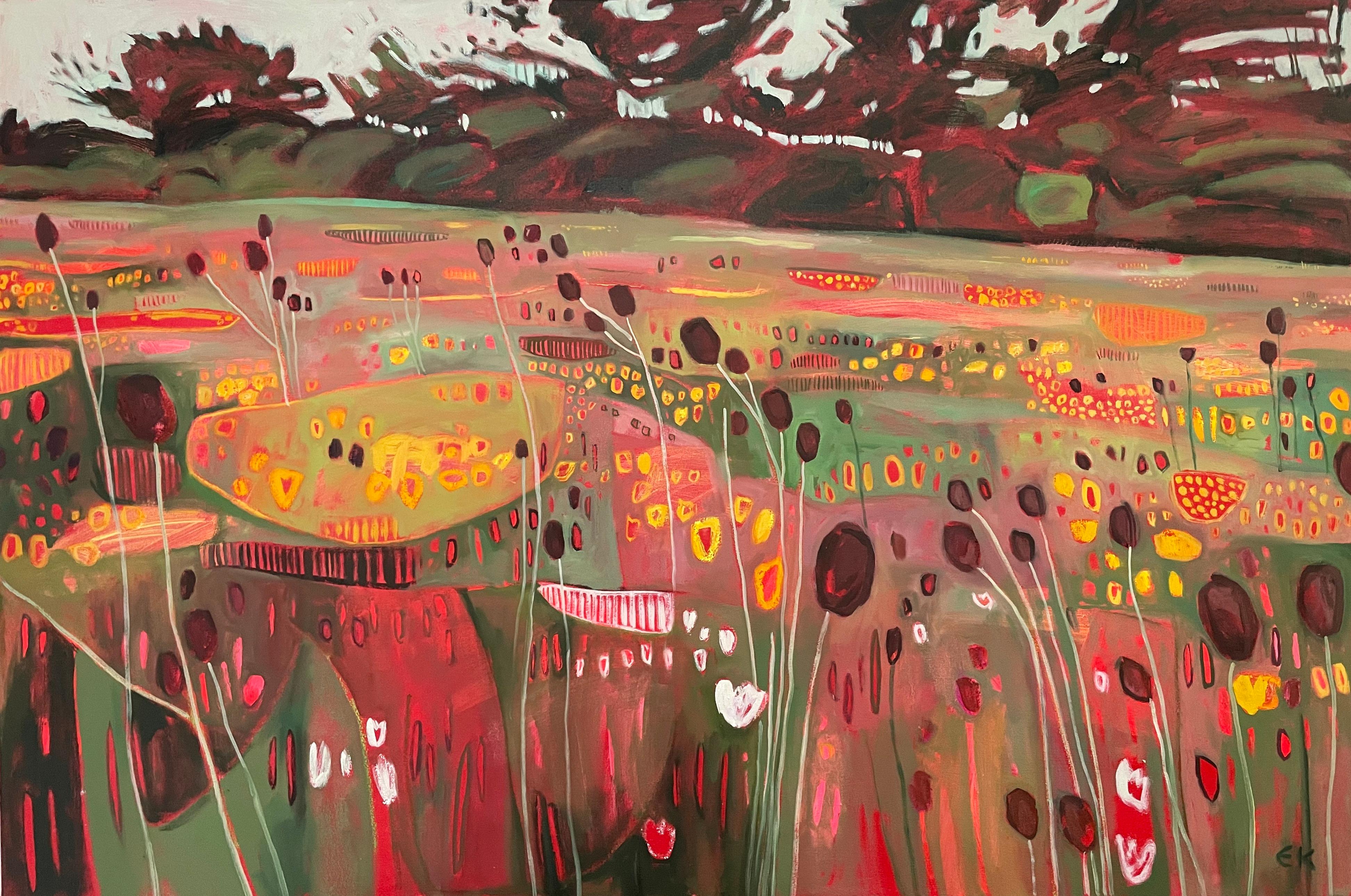 HardwickGreen 566, original painting, landscape