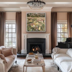 Hinksey Meadow 560, Originalgemälde, Landschaft