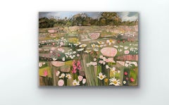 Ryewater Farm Summer Splendour, quadro originale, paesaggio, contemporaneo