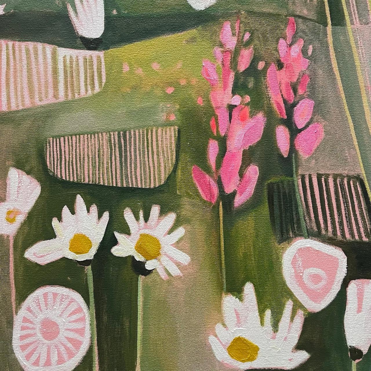 Ryewater Farm Summer Splendour, original painting, landscape, contemporary en vente 4