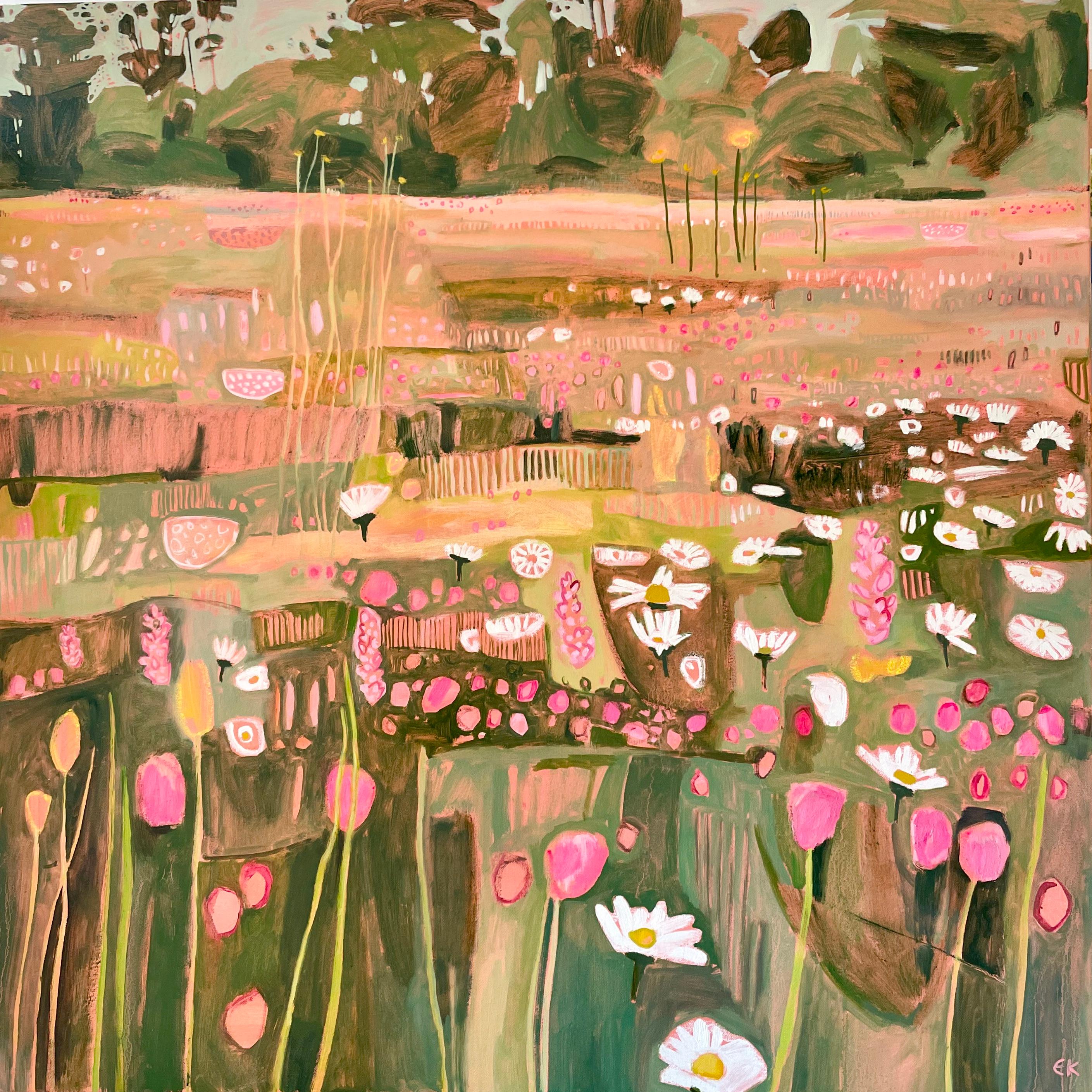 Ryewater in Golden Evening Sun, rechte Tafel des Diptychons, Originalgemälde