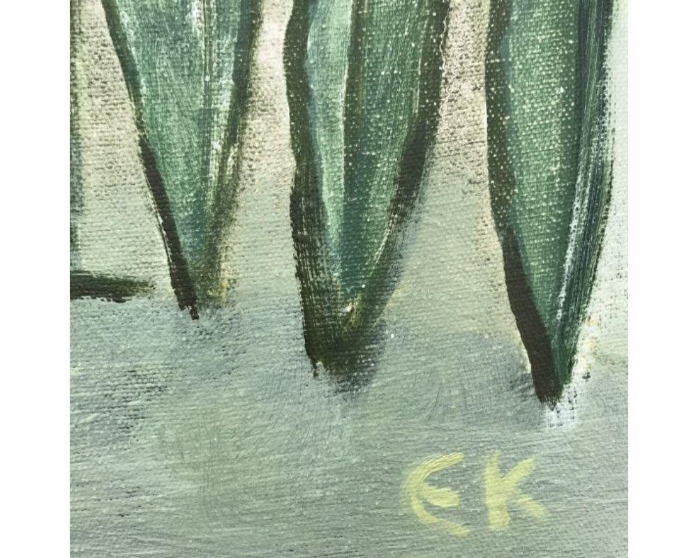 Spring at Twenty Pound Meadow on Canvas original Painting Elaine Kazimierczuk  2