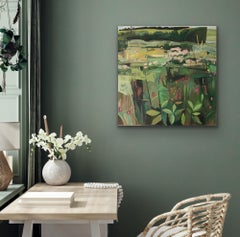 Tackley Revisited III, original painting, contemporary, landscape