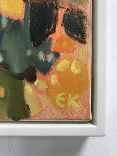Wind across the Gorse II, Menstrie Glen, contemporary, original painting