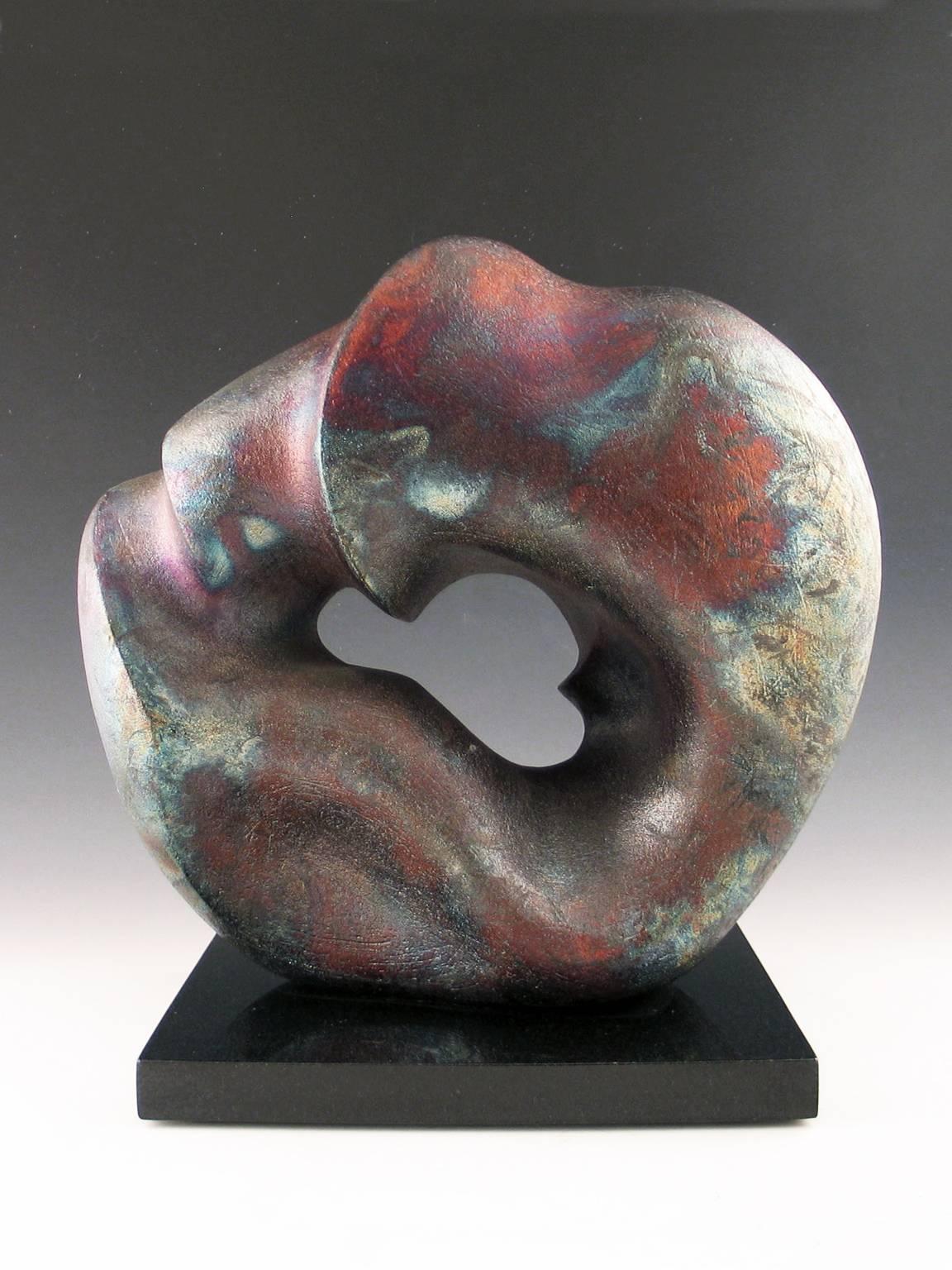 Elaine Lorenz Abstract Sculpture - Earth Core