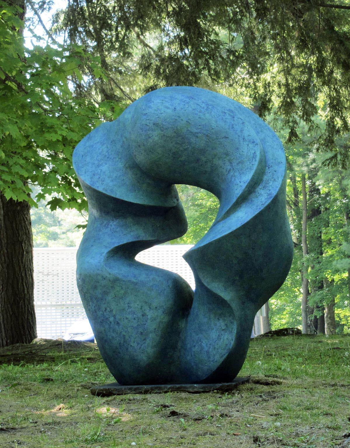 Water course - Sculpture by Elaine Lorenz