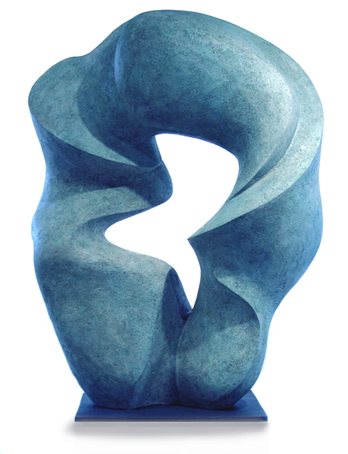 Elaine Lorenz Abstract Sculpture - Water course