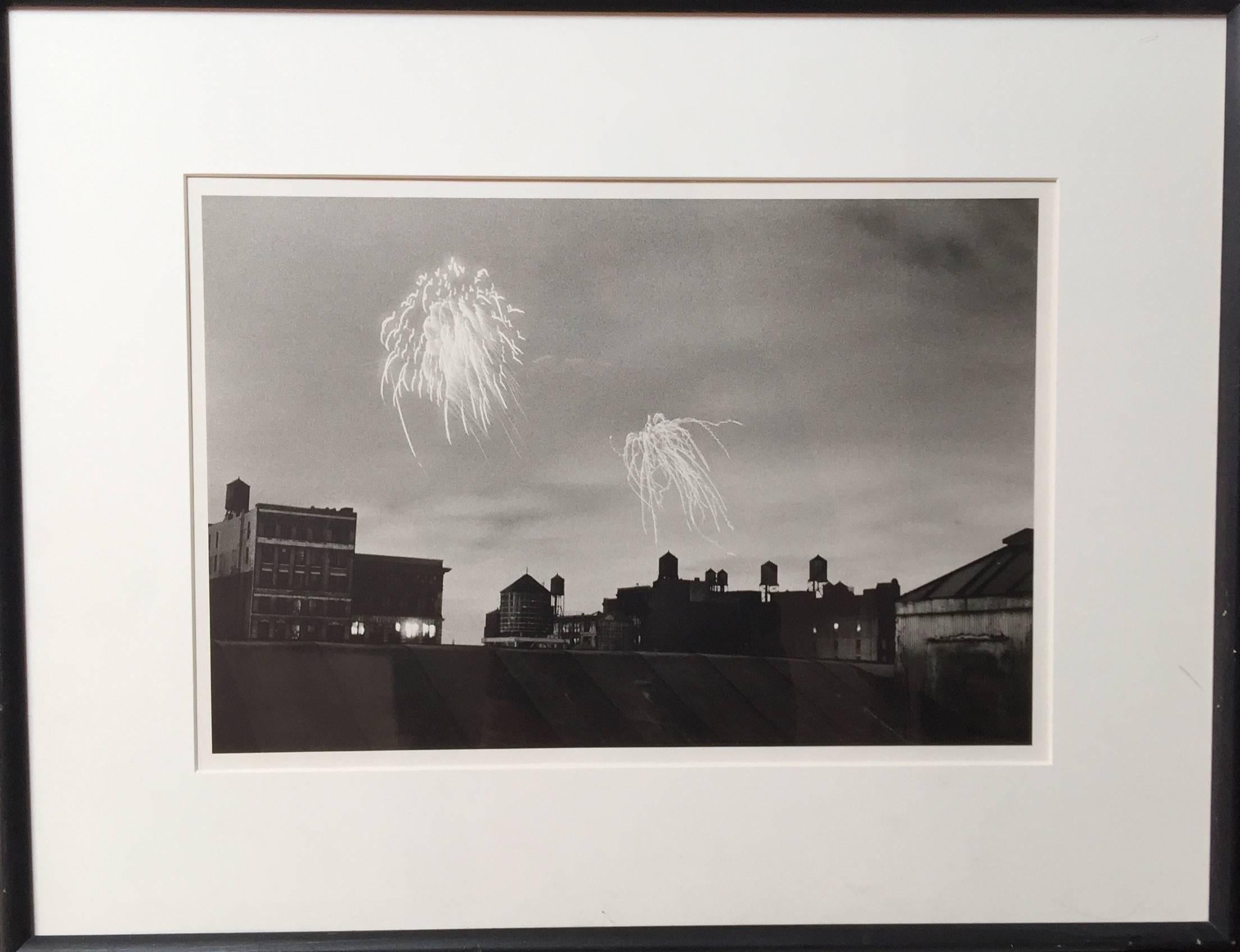 American 4th July, Vintage Silver Gelatin Print - Realist Photograph by Elaine Mayes