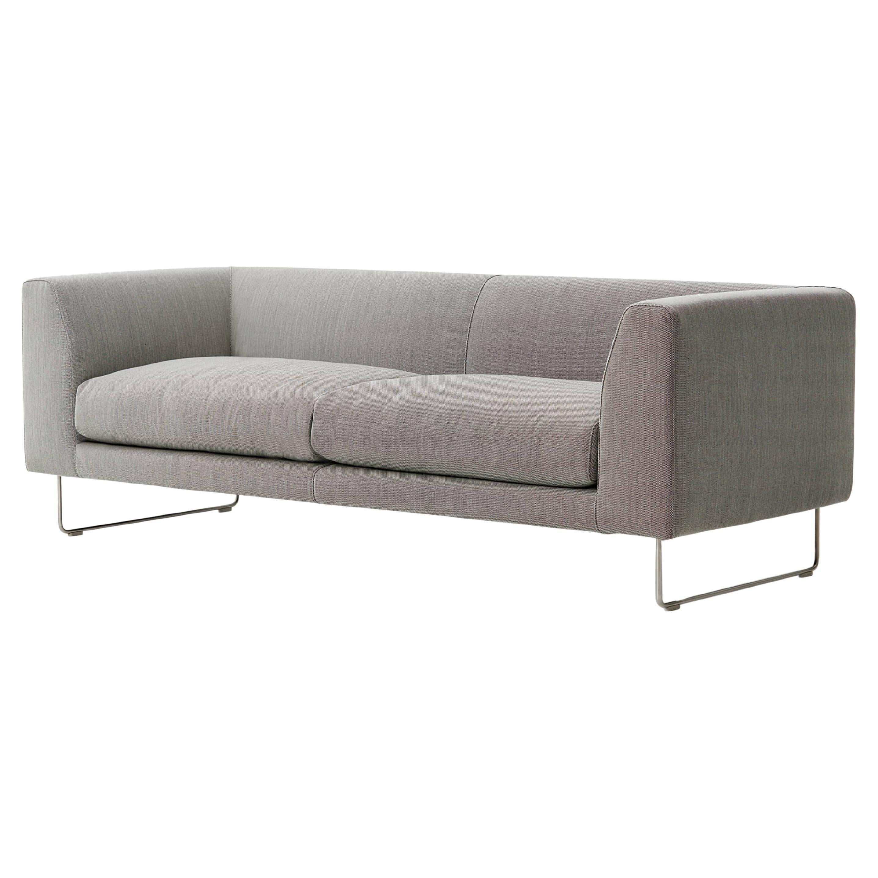 Elan two-seater Sofa in feather by Jasper Morrison for Cappellini For Sale