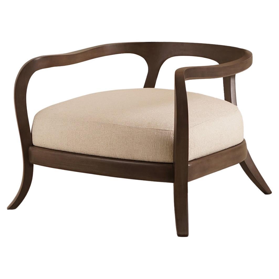 Eland Lounge Chair in Espresso Walnut