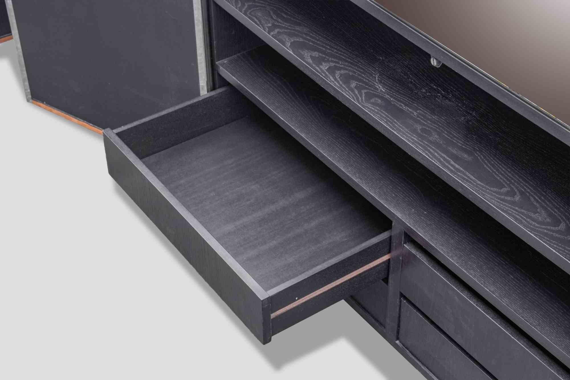 Elanta Sideboard attr. to Patrick Forget for Roche Bobois, 1990s For Sale 1