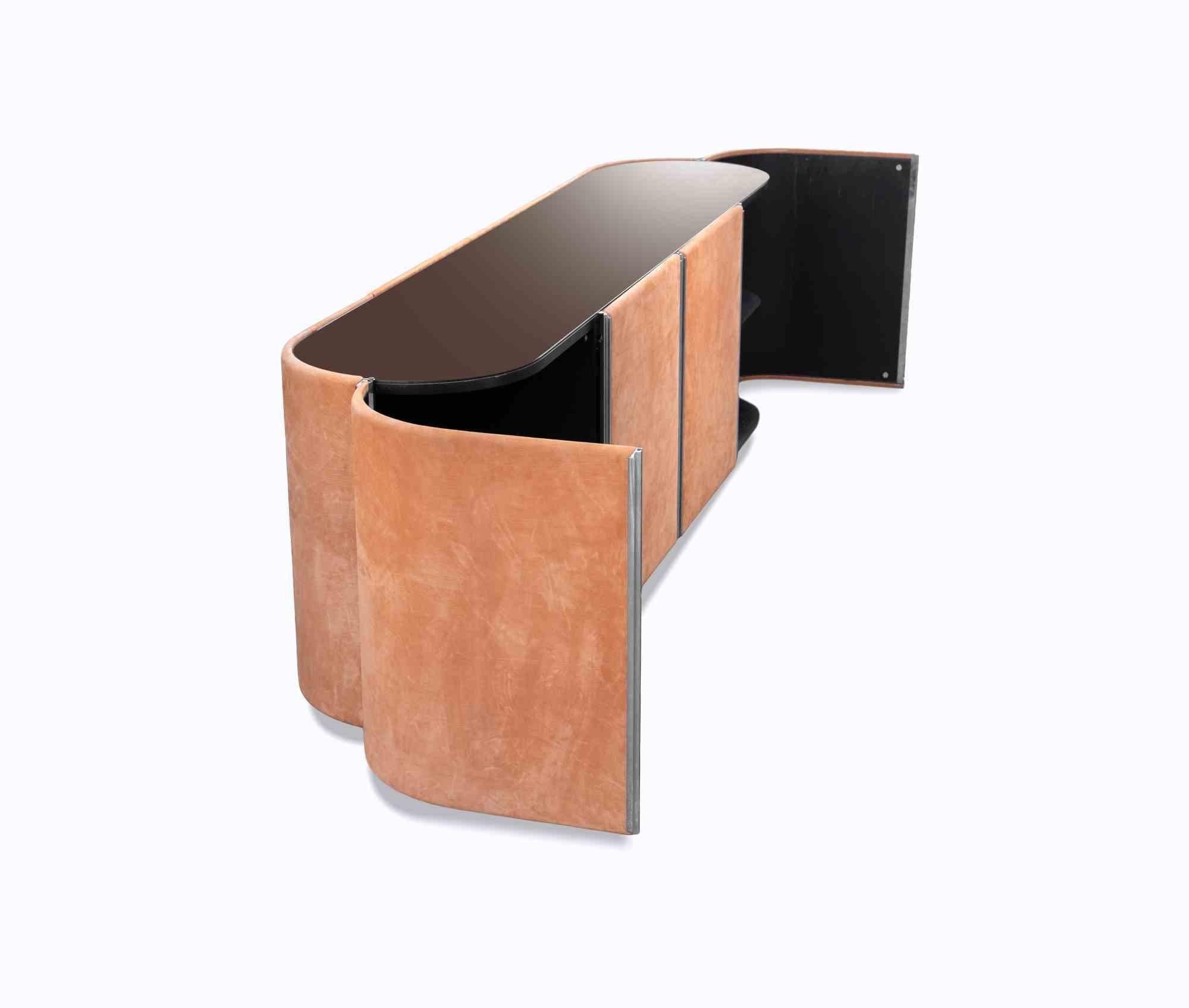 Elanta Sideboard attr. to Patrick Forget for Roche Bobois, 1990s For Sale 3