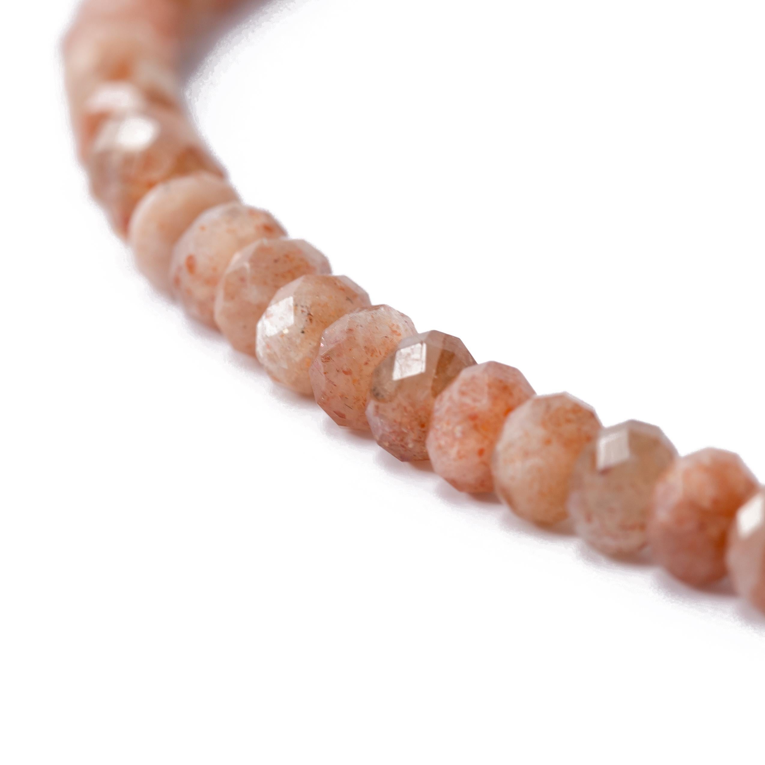 Women's or Men's Elara Sunstone Necklace -by Bombyx House