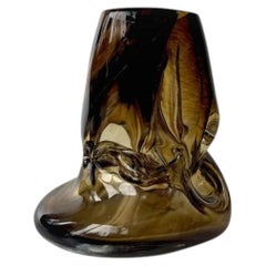 Elara Vase I in Blown Glass by Homa