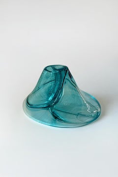 Vase Elara VI en verre soufflé par Homa