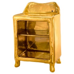 Elation Side Table in Brass by Scarlet Splendour