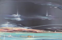 Seascape, großes Gemälde von Elba Alvarez