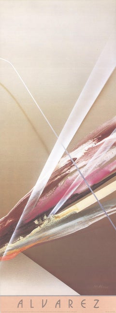Elba Alvarez 'Verticality' 1985- Poster