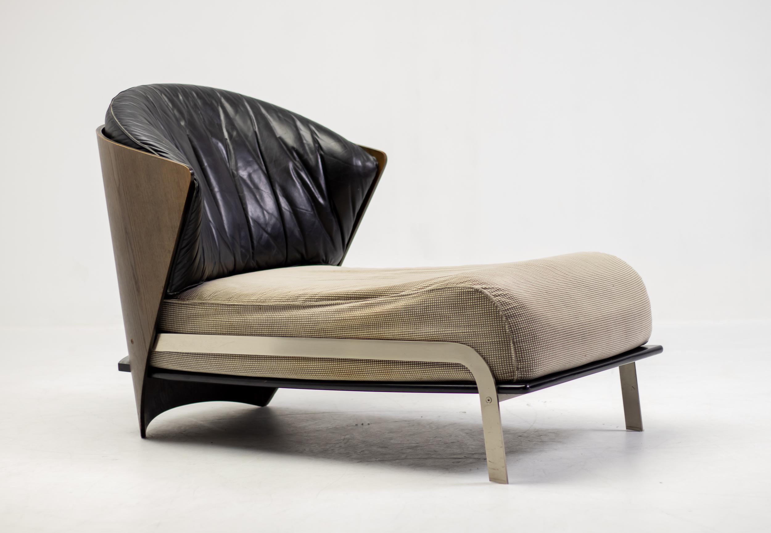 Late 20th Century Elba Lunga Chaise by Franco Raggi for Cappellini For Sale