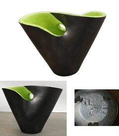 Elchinger, Ceramic Vase, circa 1950