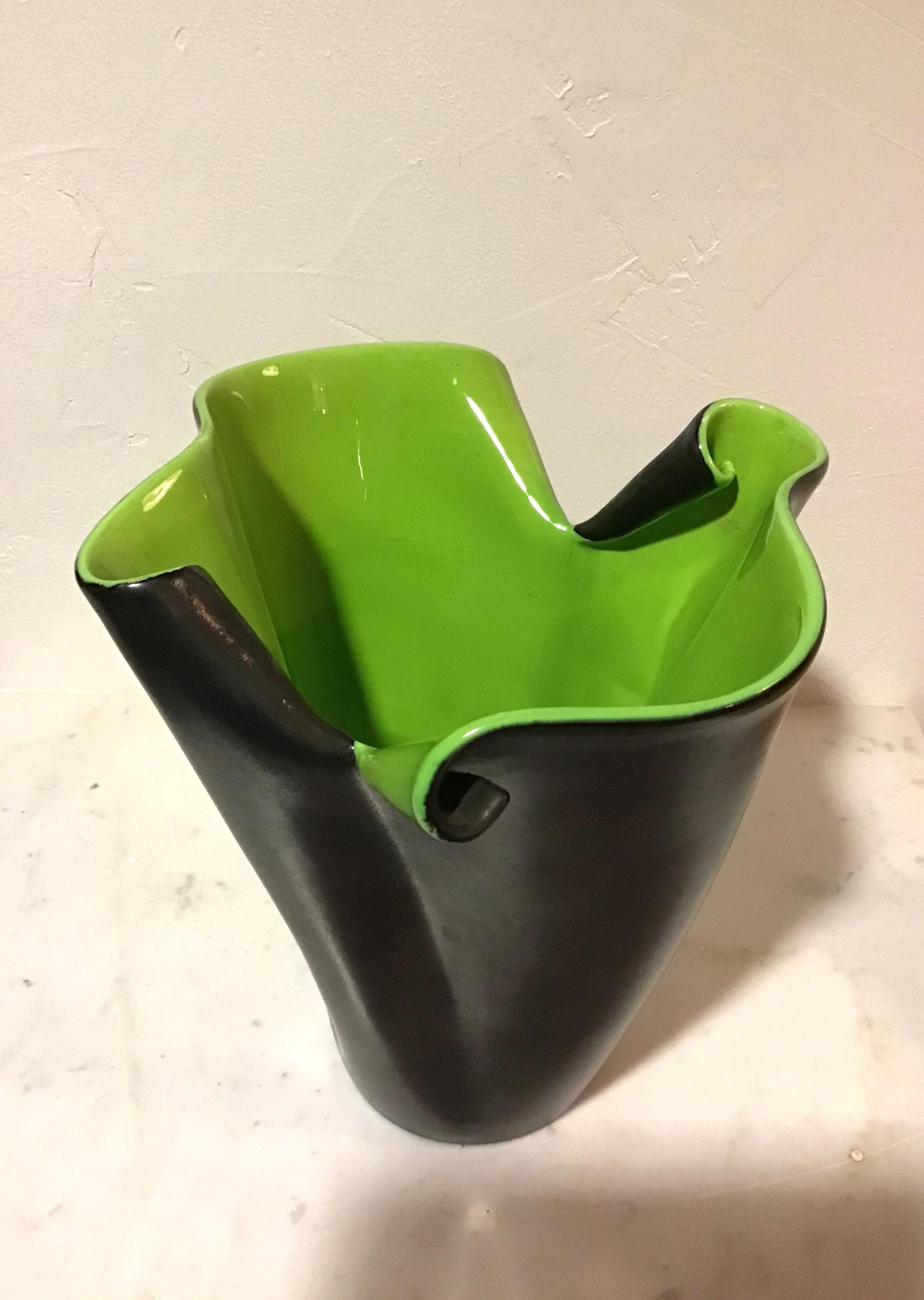 Vase Elchinger datant des années 50, même période française que Jouve, Capron Bon état - En vente à LE CANNET, FR
