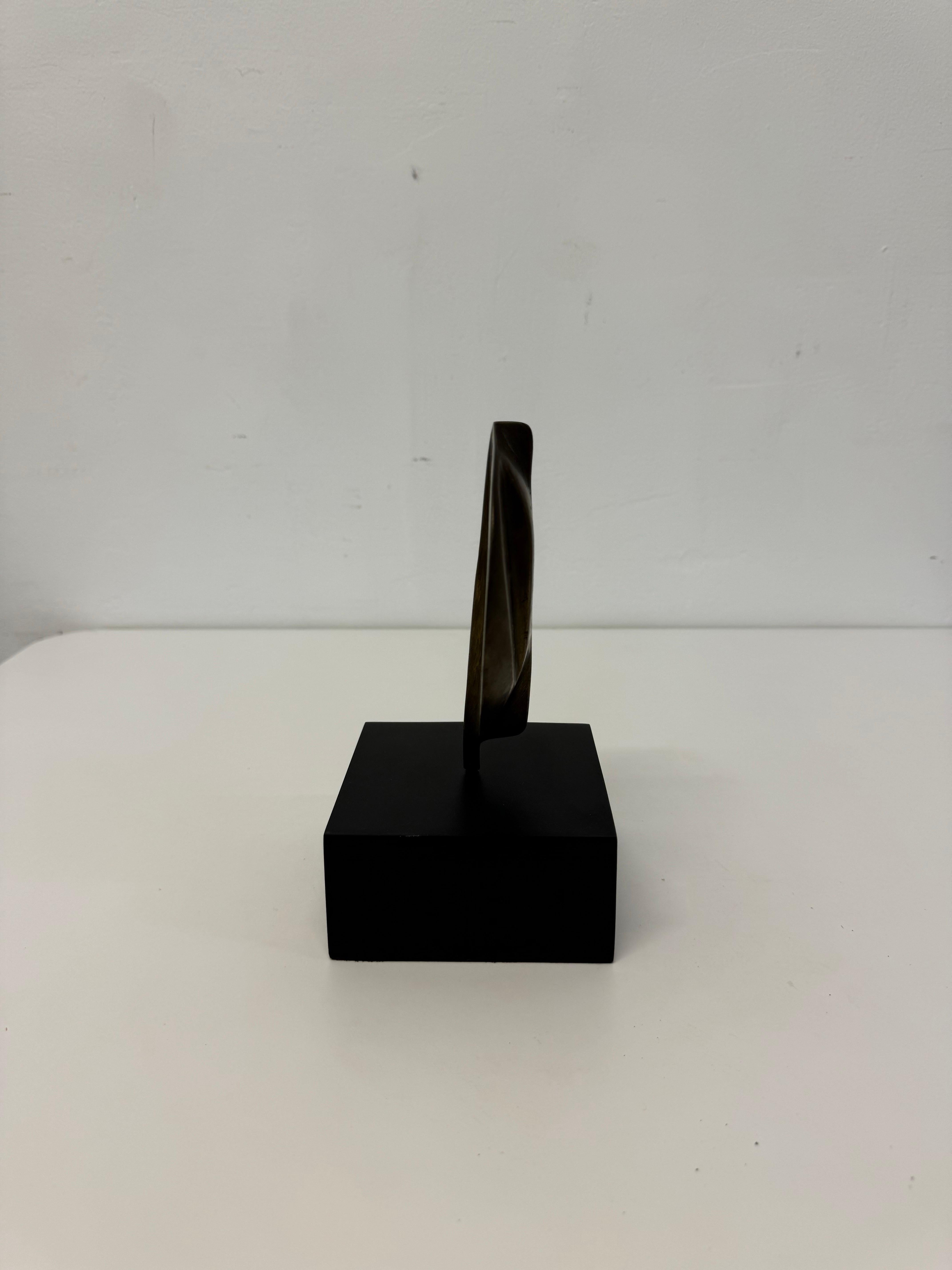 Scultura moderna astratta in bronzo di Elcio Becheroni, anni '60 in vendita 2