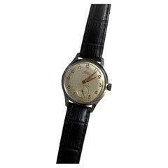 Elco Wristwatch, Manual Wind, 17 Jewel, 31.8mm Stainless Steel Case, Yr c1959...