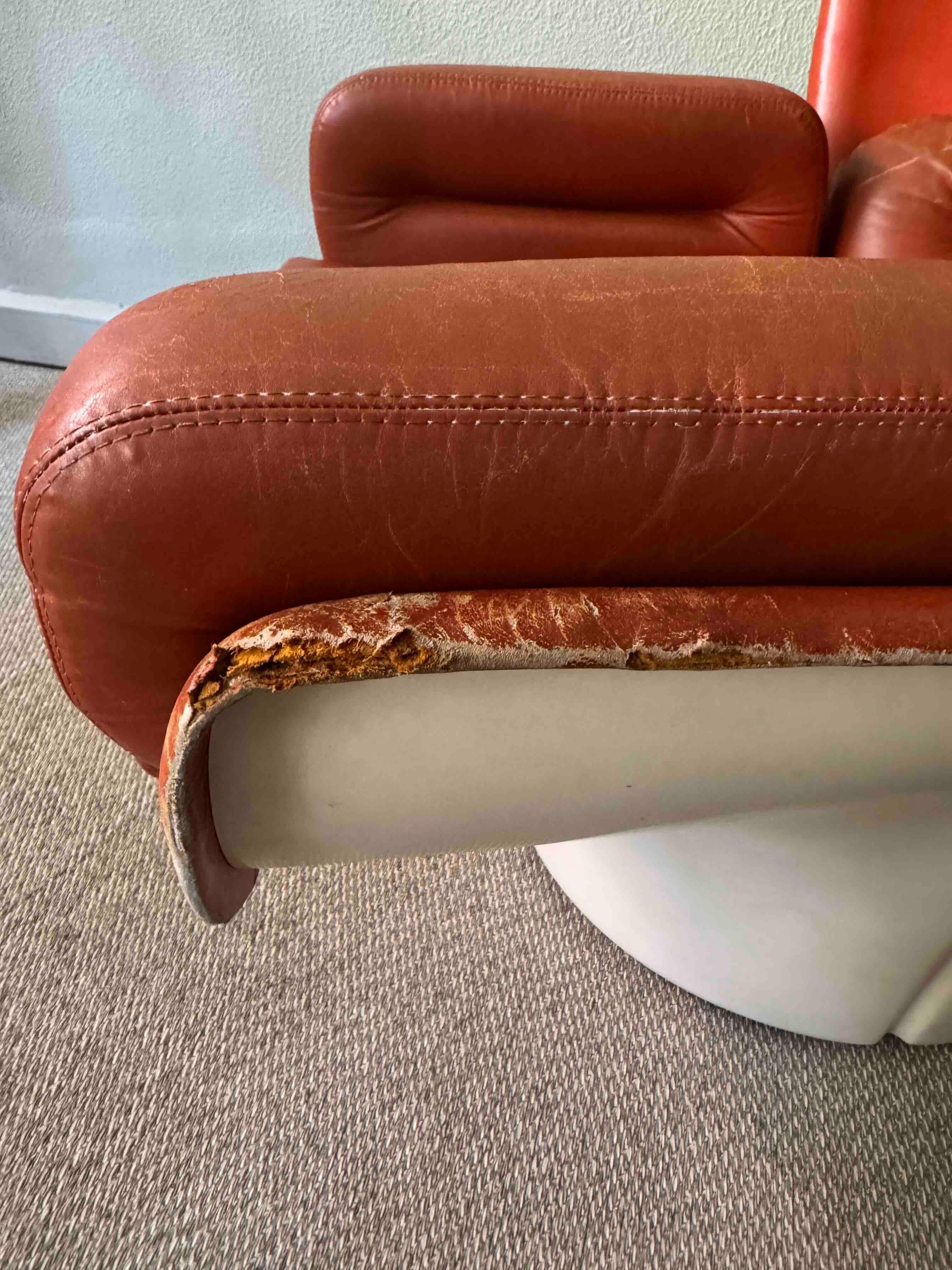 Elda Chair by Joe Colombo for Comfort - 1960's Italy For Sale 4