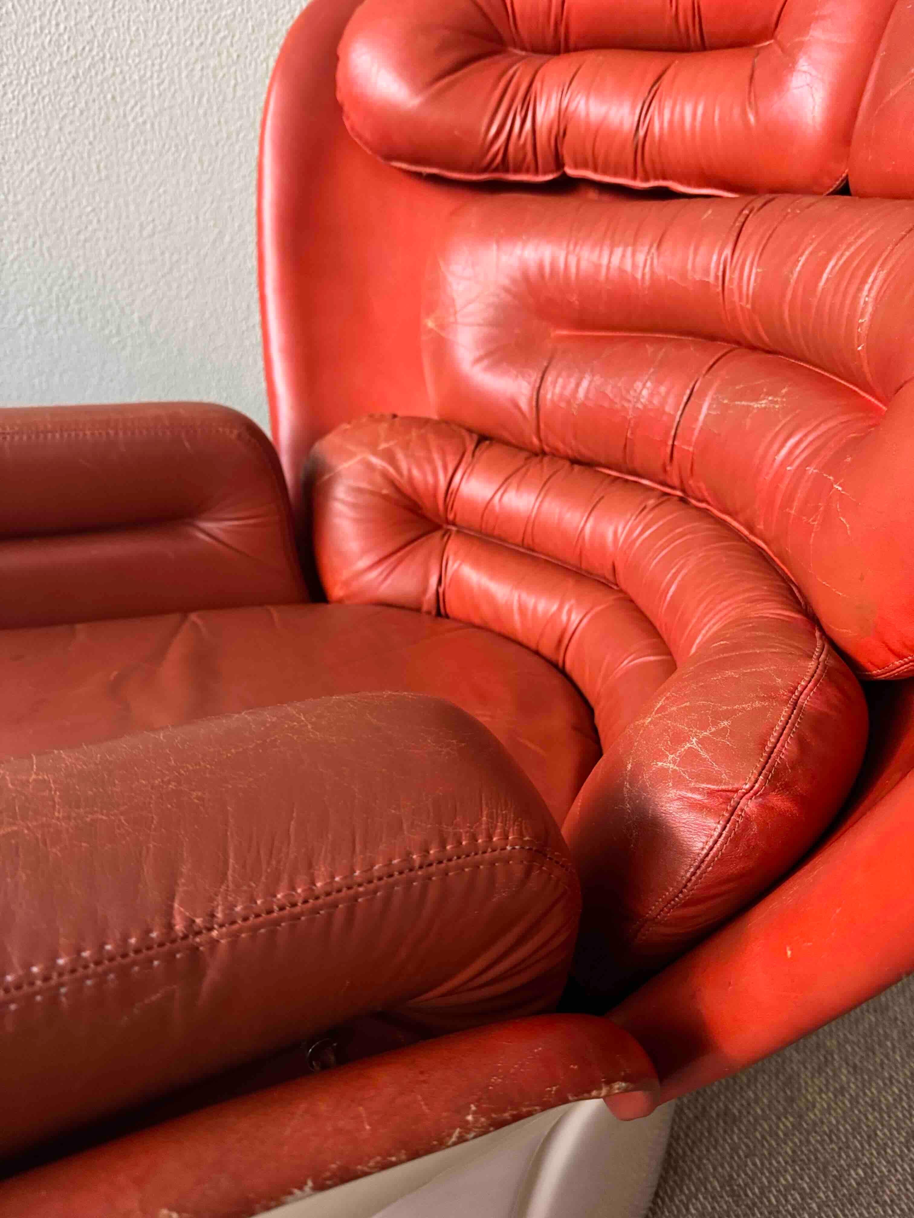 Elda Chair by Joe Colombo for Comfort - 1960's Italy For Sale 5