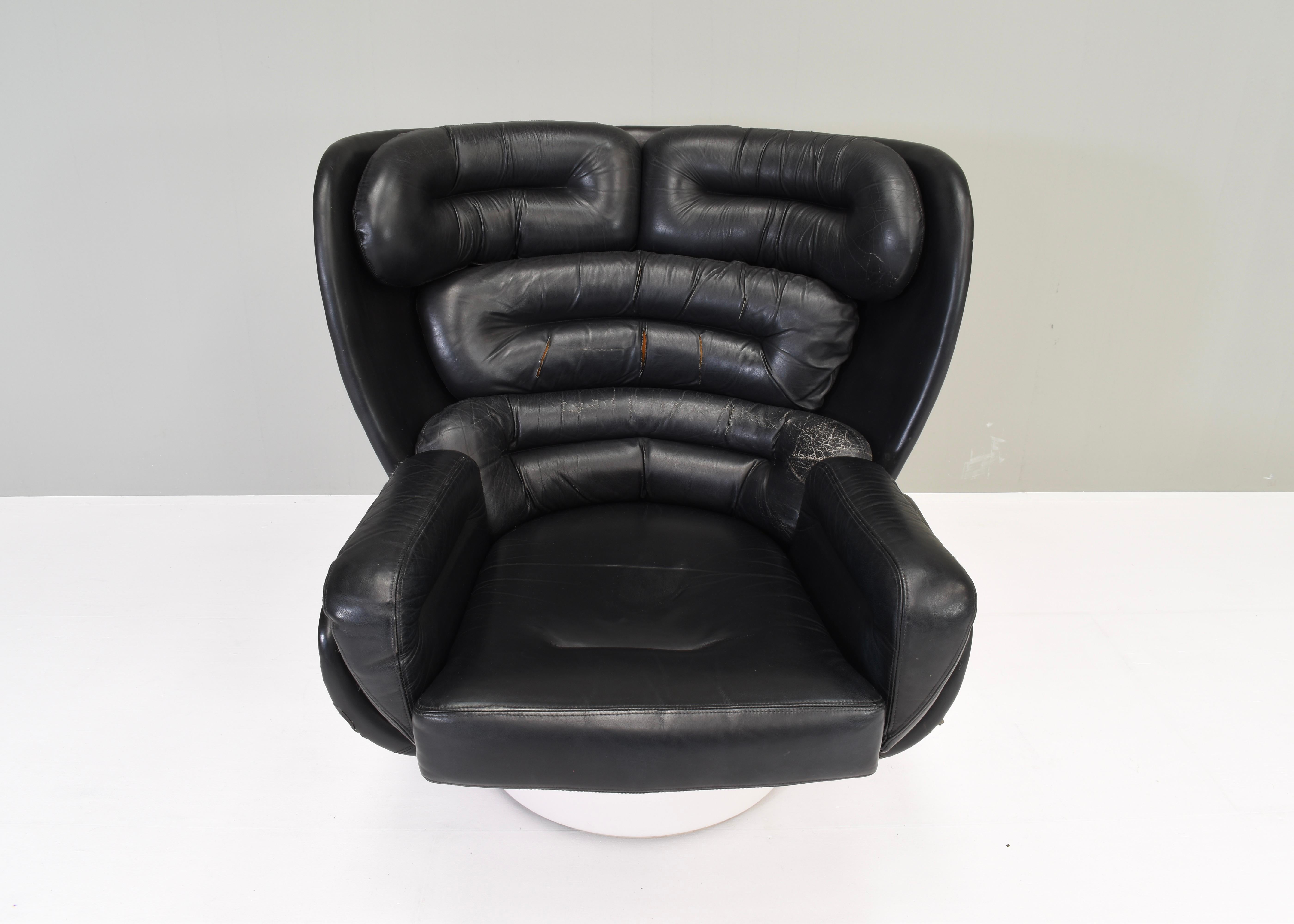 Elda Chair by Joe Colombo for Comfort, Italy, 1963 1