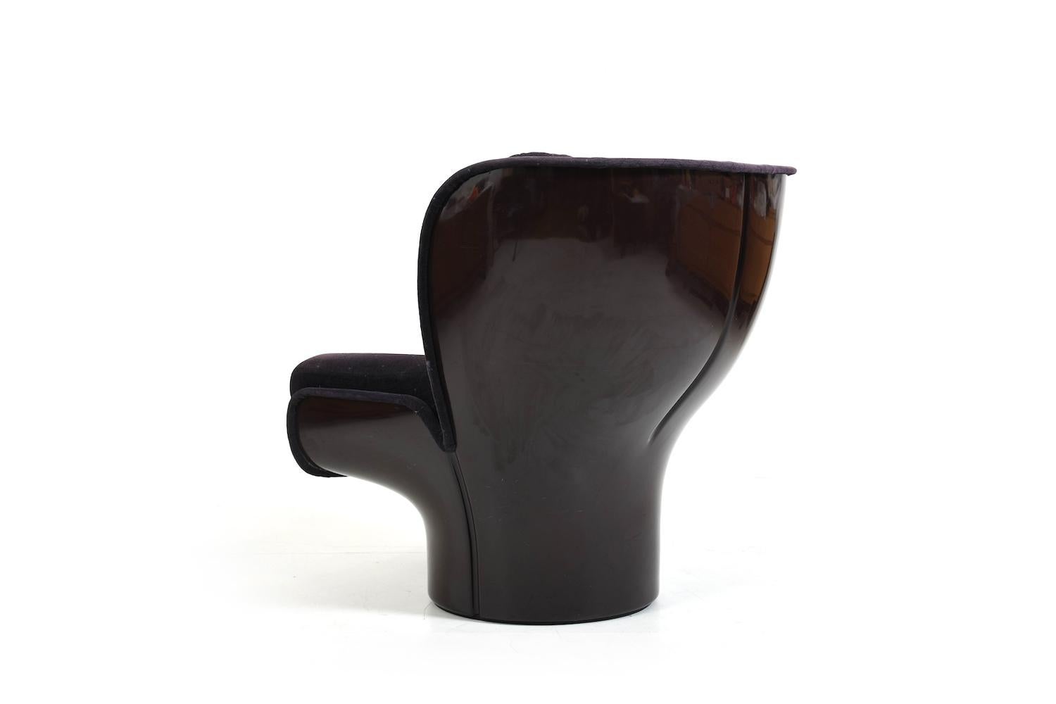 20th Century Elda Lounge Chair by Joe Colombo for Comfort 1963