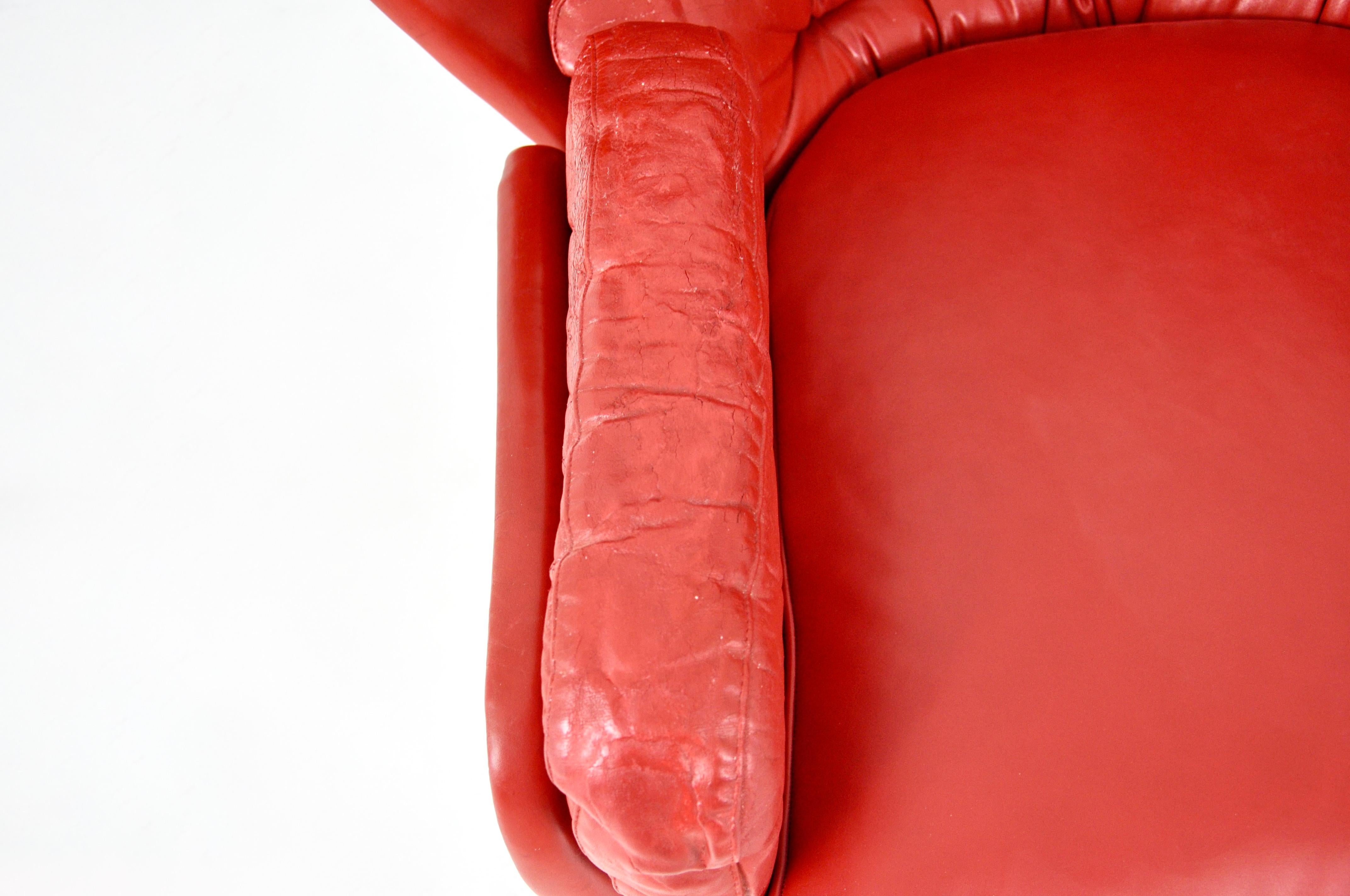 Elda Lounge Chair di Joe Colombo per Comfort, Italia, anni '60 in vendita 4