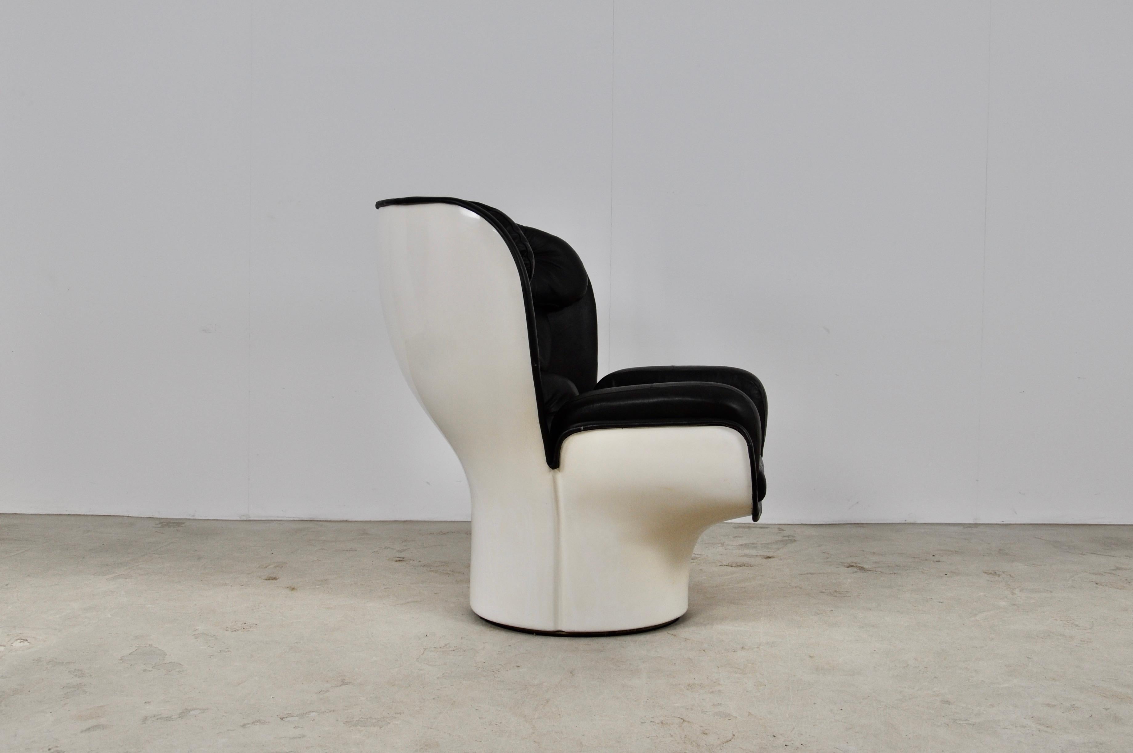 Elda Lounge Chair by Joe Colombo for Comfort, Italy, 1960s In Good Condition In Lasne, BE