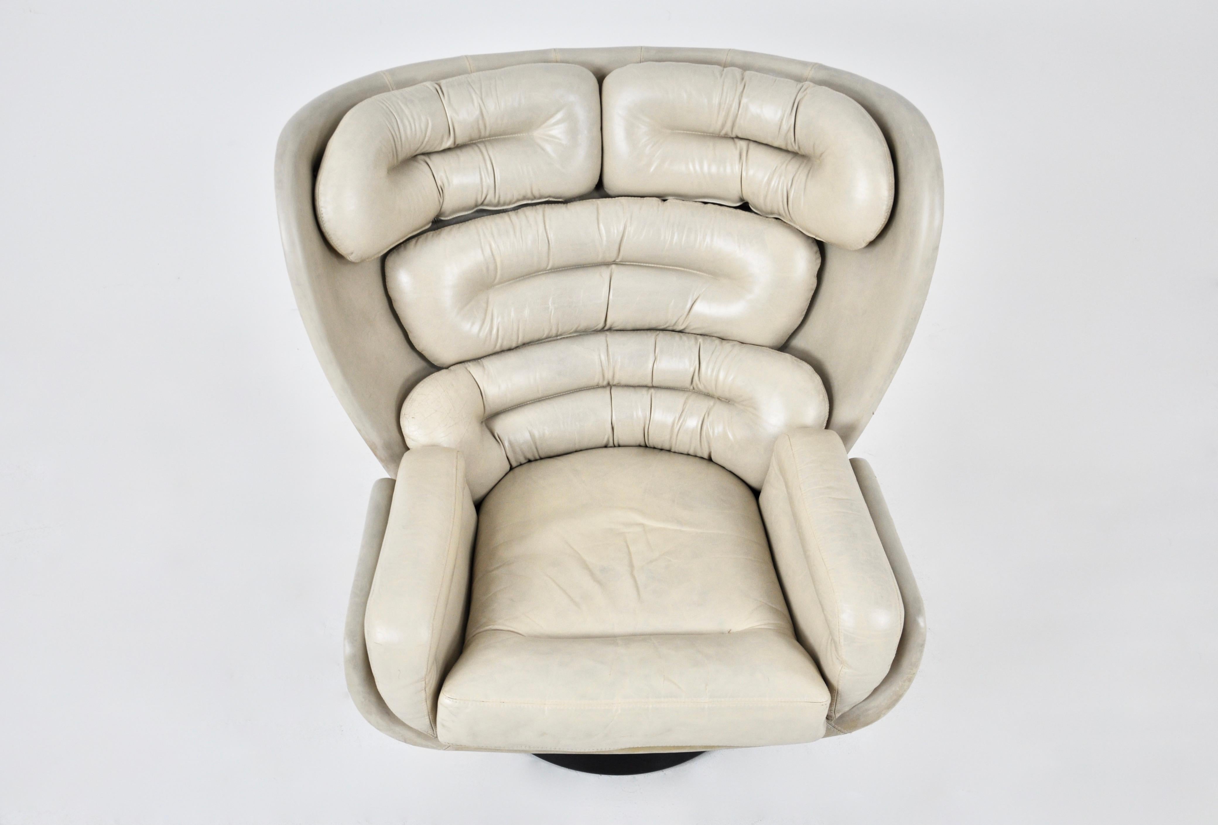 Elda Lounge Chair by Joe Colombo for Comfort, Italy 1960s In Good Condition For Sale In Lasne, BE
