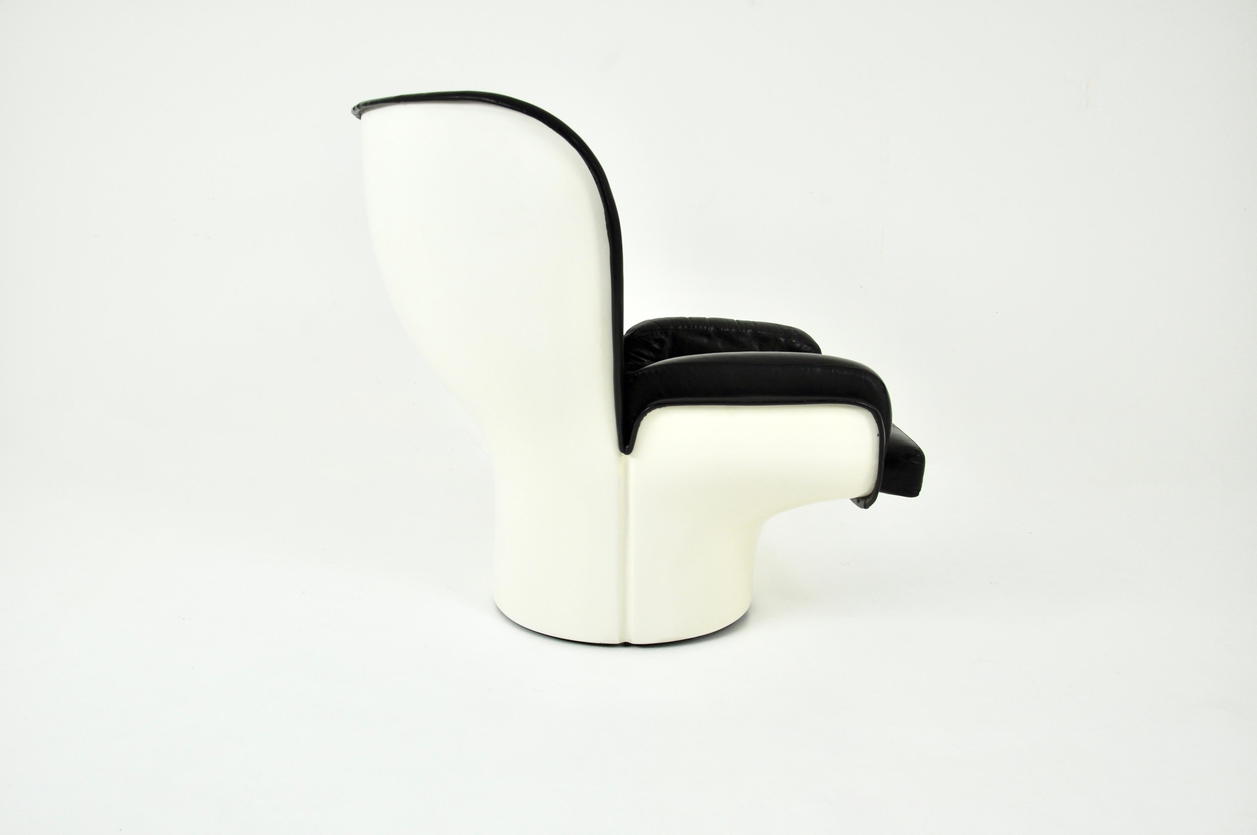 Elda Lounge Chair by Joe Colombo for Comfort, Italy, 1960s In Good Condition For Sale In Lasne, BE