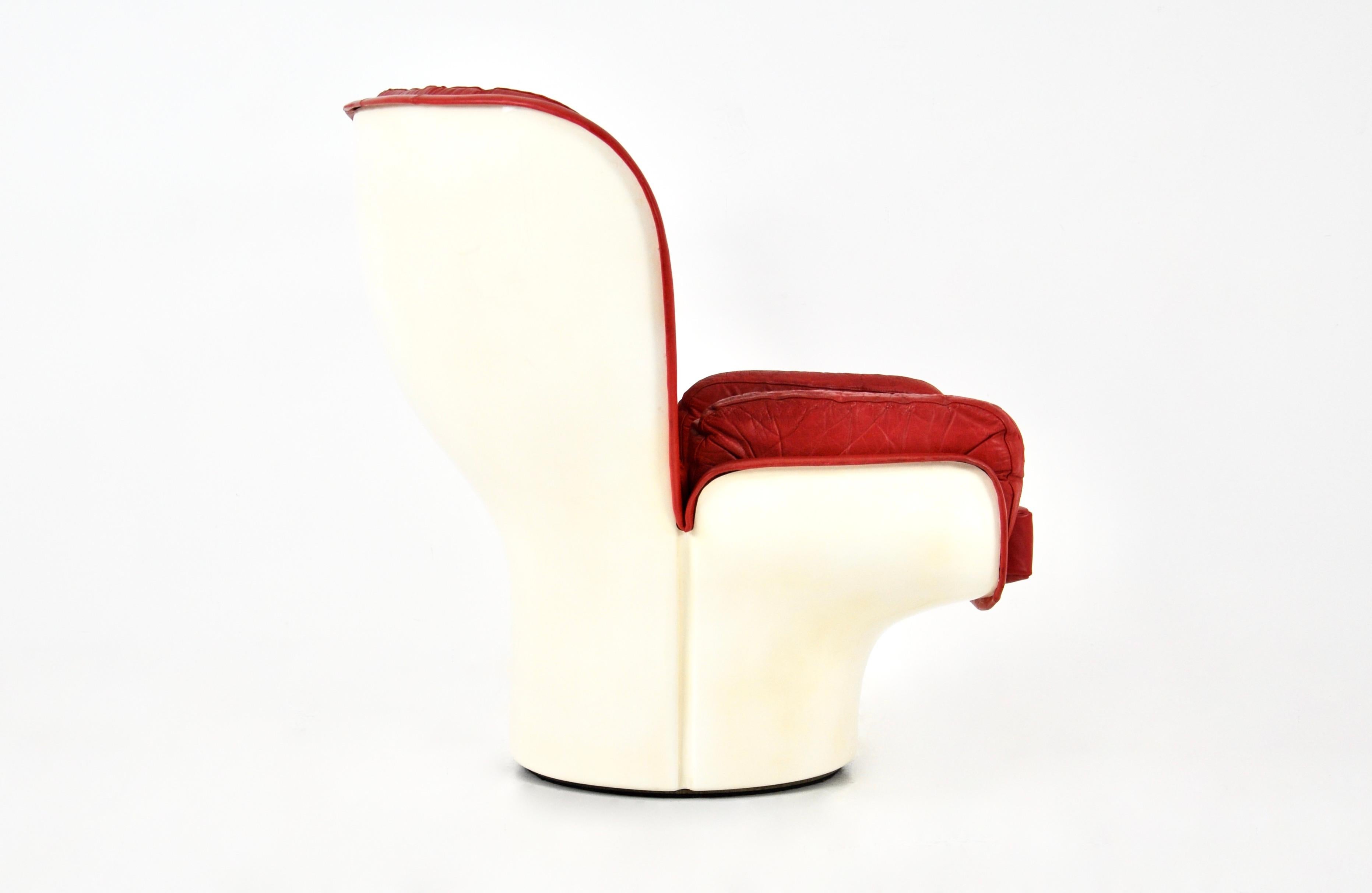 Elda Lounge Chair di Joe Colombo per Comfort, Italia, anni '60 In condizioni buone in vendita a bruxelles, BE