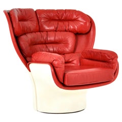 Elda Lounge Chair by Joe Colombo for Comfort, Italy, 1960s