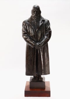 Elder, une sculpture masculine en bronze de Julia Levitina