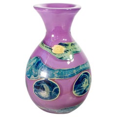 "Eldorado" Vase, Design by Samuel Herman for Val Saint Lambert, Belgium, 1980s